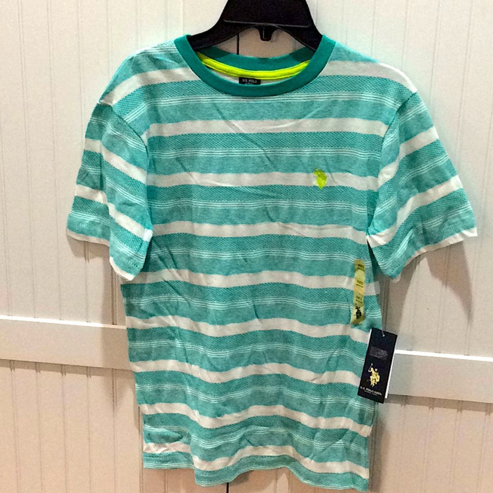 Boys 10/12 Striped Tee